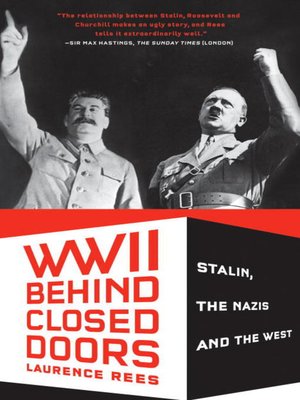 cover image of World War II Behind Closed Doors